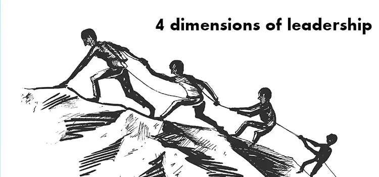 what are the 4 dimensions of leadership